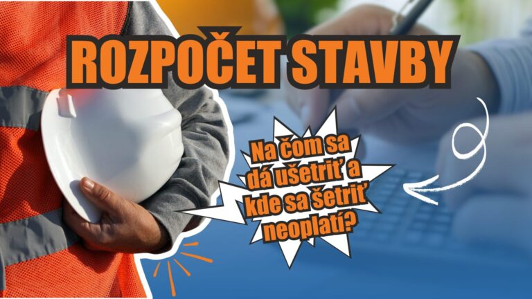 Rozpočet stavby