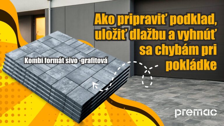 Pokládka zámkovej dlažby postup